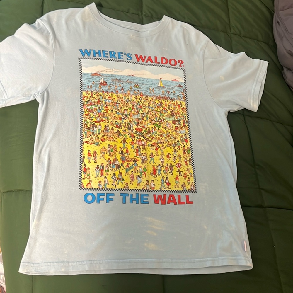 Vans Where’s Waldo Blue t-shirt